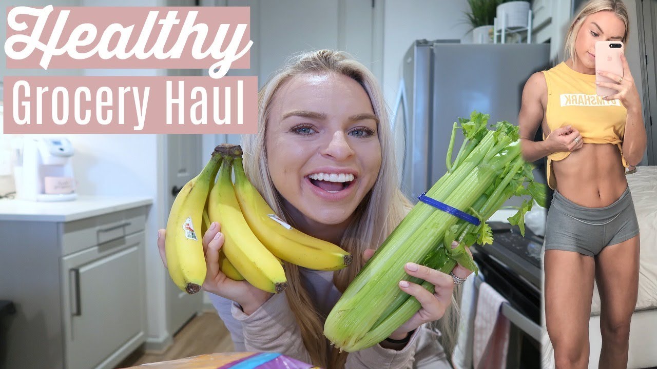 WHAT I GET AT THE GROCERY STORE | Healthy Grocery Haul - YouTube