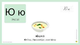 Ukrainian Alphabet: How to pronounce Ю in Ukrainian