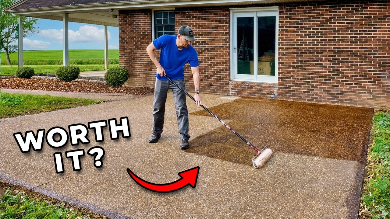 Why Don't More People Do This To Their Patio?, on YouTube