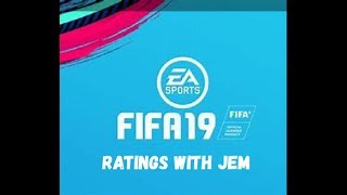 FIFA 19 Ratings \/ I join the debate