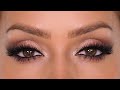 Cool Gold Eyeshadow With A Smokey Wing Makeup Tutorial | Shonagh Scott