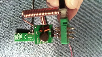 Small 433MHz Transmitter - Receiver module form gearbest.com