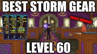 Wizard101 BEST LEVEL 60 STORM GEAR