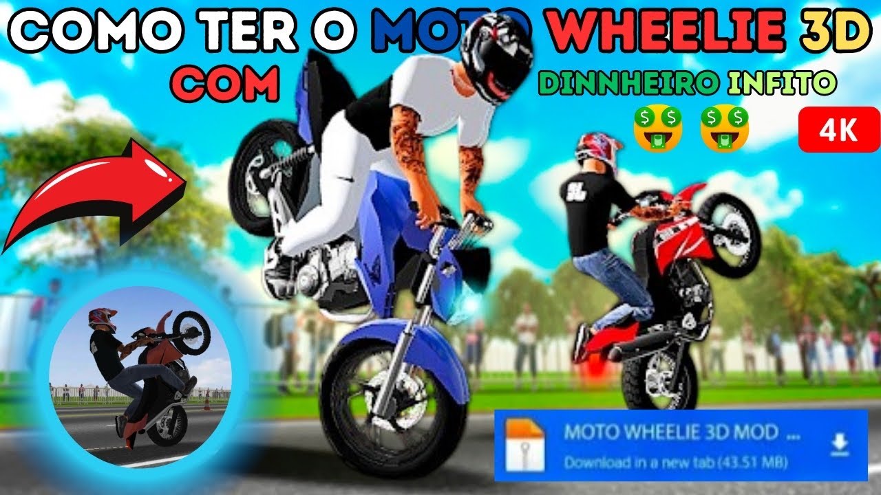 DINHEIRO INFINITO NO MOTO WHEELIE 3D (2025) - PASSO A PASSO ATUALIZADO ...