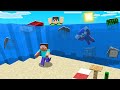 Minecraft BUT The WATER Keeps On RISING! (impossible)