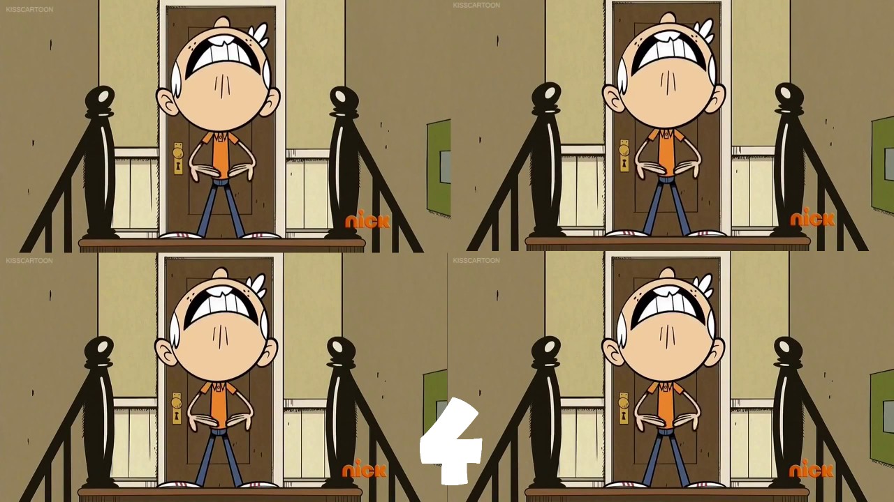 Lincoln Loud says QUIET 16 Times - YouTube