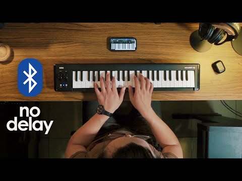 Bluetooth MIDI Keyboard - KORG Microkey Air - YouTube