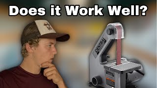 $60 Belt Sander Full Review: is it Worth it? (Harbor Freight 1x30 Grinder)