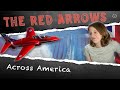 American Reacts to the Red Arrows Across America | Royal Air Force 🇬🇧