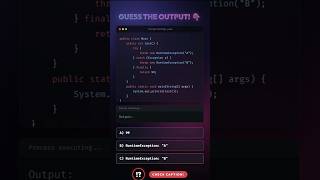 Finally block in Java | Exception  Trap #java #codingconcepts