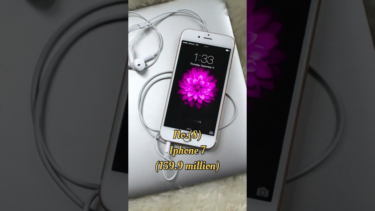 Top 10 most sold phones 