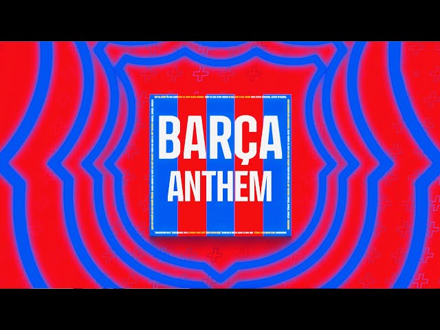 OFFICIAL FC BARCELONA ANTHEM | Cant del Barça 🔵🔴🎤 🎵🎵 class=