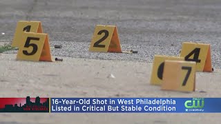 16-Year-Old Boy Hospitalized After West Philly Shooting