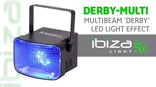 Ibiza LED-DERBY Projecteur à effet Blanc