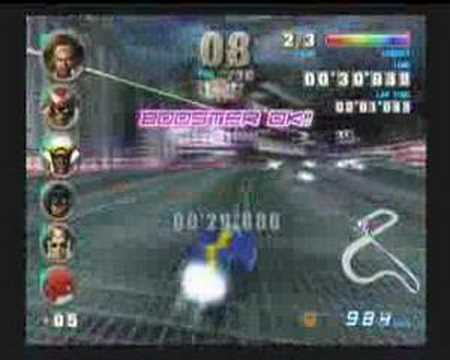 F-Zero GX: Ruby Cup (Novice) - Mute City, Twist Road