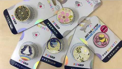 Popsockets PopGrip Swappable Premium Collection Enamel Series Shining Gold