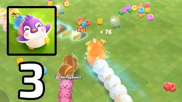 Sweet Crossing: Snake.io‏ - Gameplay Part 3 (Android,IOS)