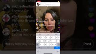 @cynthiaamartell IG Live April 18, 2020