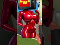 ALL SIZE RANDOM SKIBIDI TOILET NEXTBOTS SMURF BANANA CAT TV WOMAN FROM SMALL TO BIG POW! HAHA! Gmod