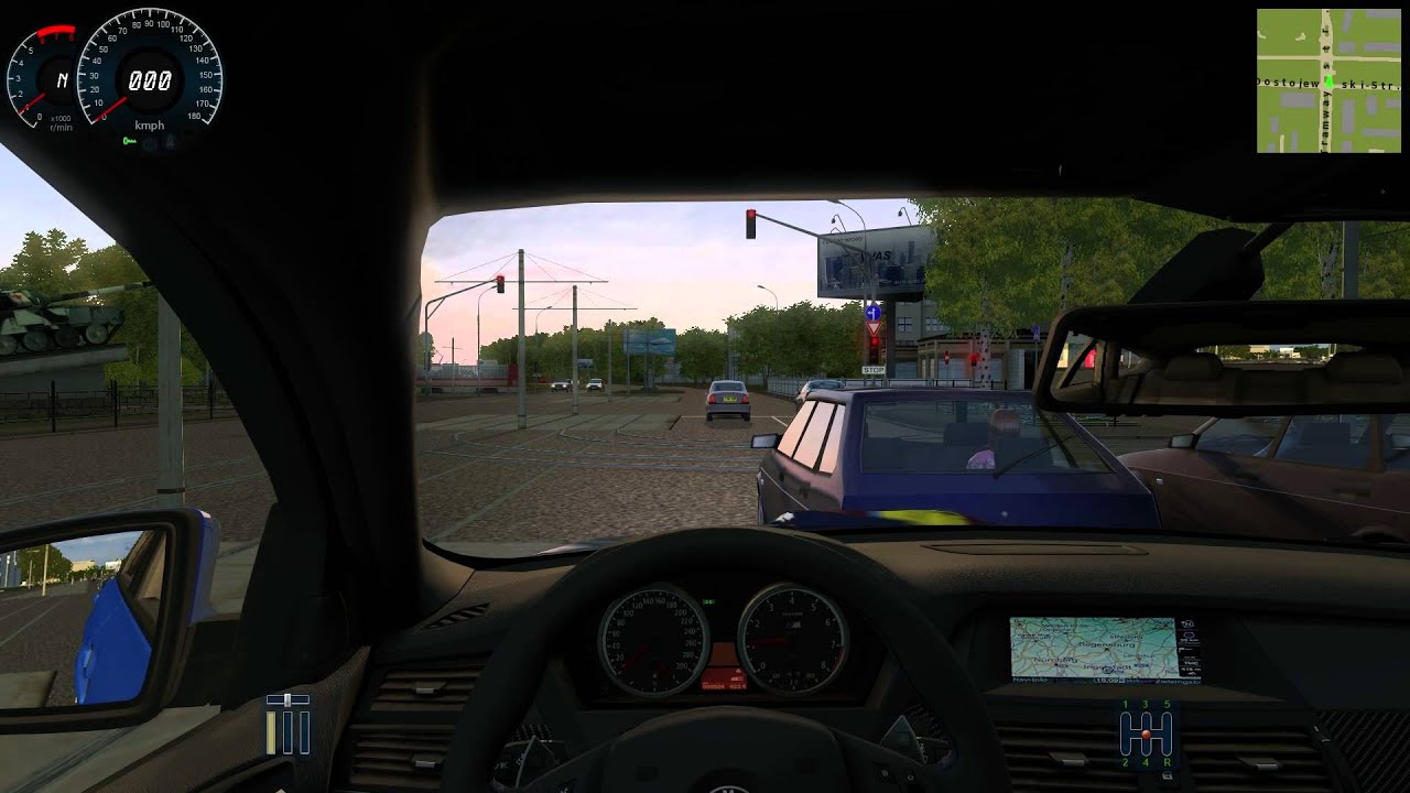 City car driving бмв
