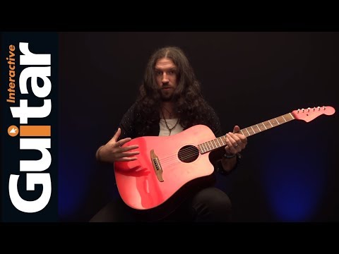 Fender Redondo Acoustic Guitar - Fender California Series Redondo Classic Acoustic Guitar In Hot Rod Red Metallic Review Youtube
