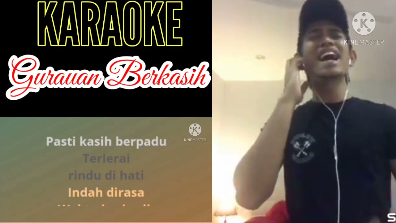 Gurauan Berkasih (cover),  karaoke duet smule TERPOPULER ‼️‼️, feat Khai Bahar