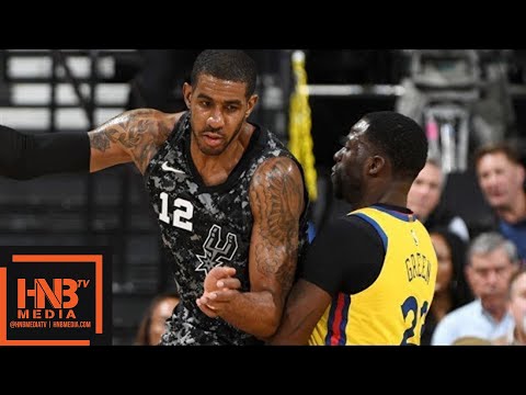 Golden State Warriors vs San Antonio Spurs Full Game Highlights / March 8 / 2017-18 NBA Season