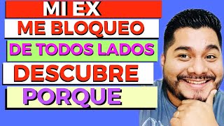 MI EX ME BLOQUEO DE TODOS LADOS//DAVID AGMEZ//RECUPERA A TU EX