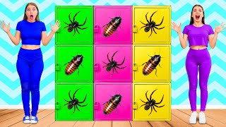 Zabarwienie Tajemnicze Pudełko Wyzwanie | Zabawne Sytuacje DuKoDu Challenge