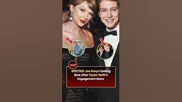 SPOTTED: Joe Alwyn Feeling Blue After Taylor Swift’s Engagement News #taylorswift #Celeb #shorts