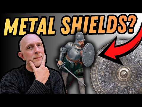 Why weren't METAL SHIELDS more POPULAR in history?