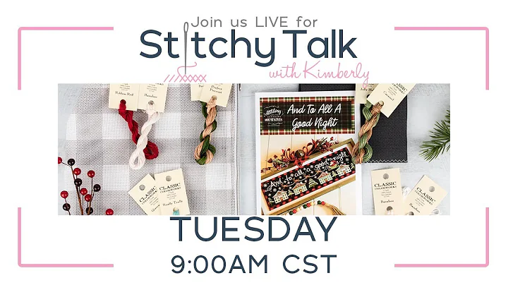 LIVE: Stitch alongside Kimberly as she works on An...