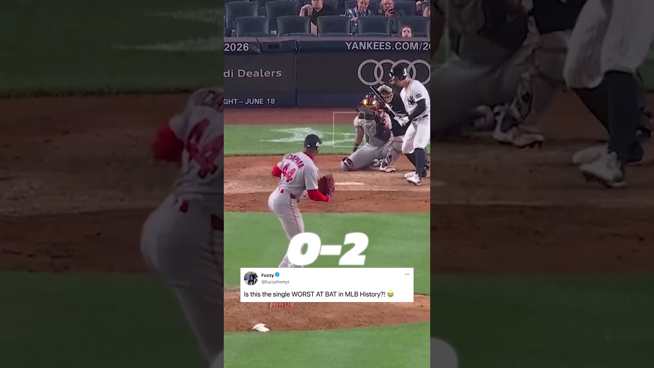 he didn't even swing š