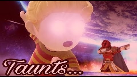 TAUNT TO GET BODIED MONTAGE/COMPILATION [Smash 4]