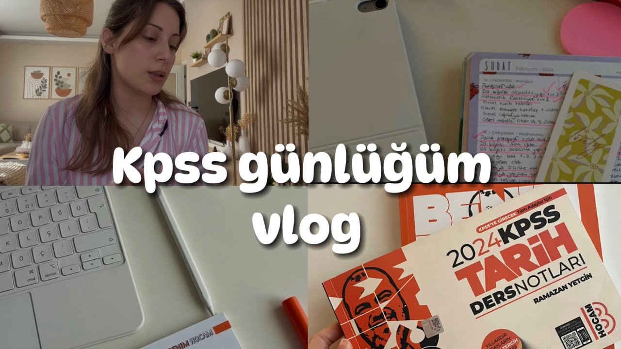 KPSS Günlüğüm Başlıyor..✍🏻☕️ Süreç hakkında bilgiler ve öneriler Vlog🫠