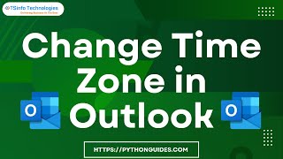 How to change time zone in Outlook Online
