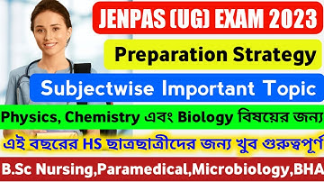 jenpas ug 2023 important chapters | jenpas ug 2023 preparation,application form fill up date