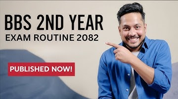 BBS second year exam routine Published 2082 - For partial exam