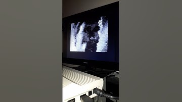 Terminator Arnold Schwarzenegger animated on real Commodore 64 c64 by Algotech