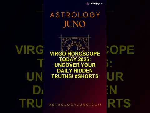 Virgo Horoscope Today 2026: Uncover Your Daily Hidden Truths! #Shorts