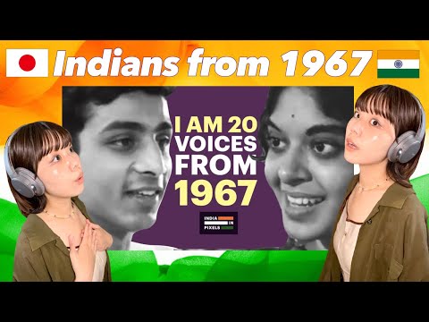 JAPANESE REACTION! Indians from 1967 talk about the future  Reaction on india