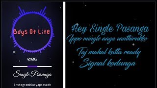 How To Createmake This Lyrics Style Video In Tamil 2019 Surya Prasath Creations