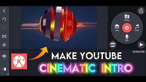 How to make YouTube Intro In kinemaster App on Android//Kinemaster se Cinematic intro kese banaye.😱🔥