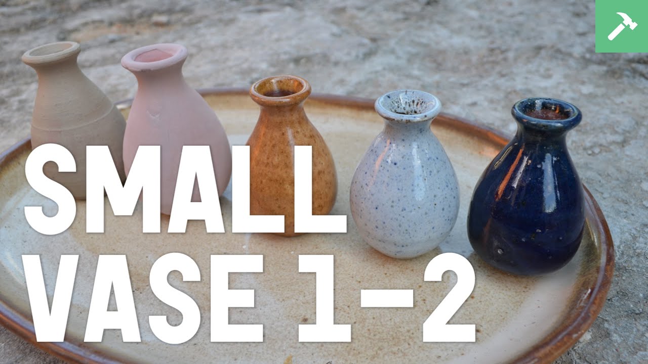 Learn how to make pottery: A small ceramic vase, part 1-2 - Form - YouTube