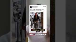 FACT CHECK: Was Obama’s daughter actually wearing a MAGA hat? #facthubit #viralnews