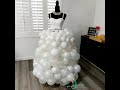 STUNNING Balloon Wedding Dress/Wedding Gown Tutorial