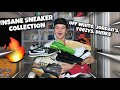 MY ENTIRE SNEAKER COLLECTION!  OFF WHITE, JORDANS, AF1s, YEEZYS!