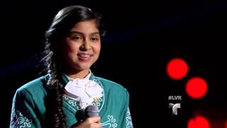 Video voorbeeld van "Nicole Rivera interpreta ‘Que Tal Si Te Compro’ | Audiciones | La Voz Kids 2016"