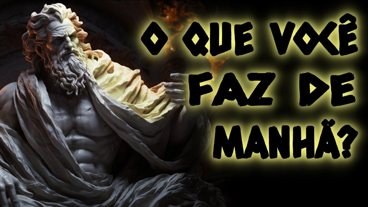 5 Coisas que você DEVE fazer todas as manhãs (estoicismo)