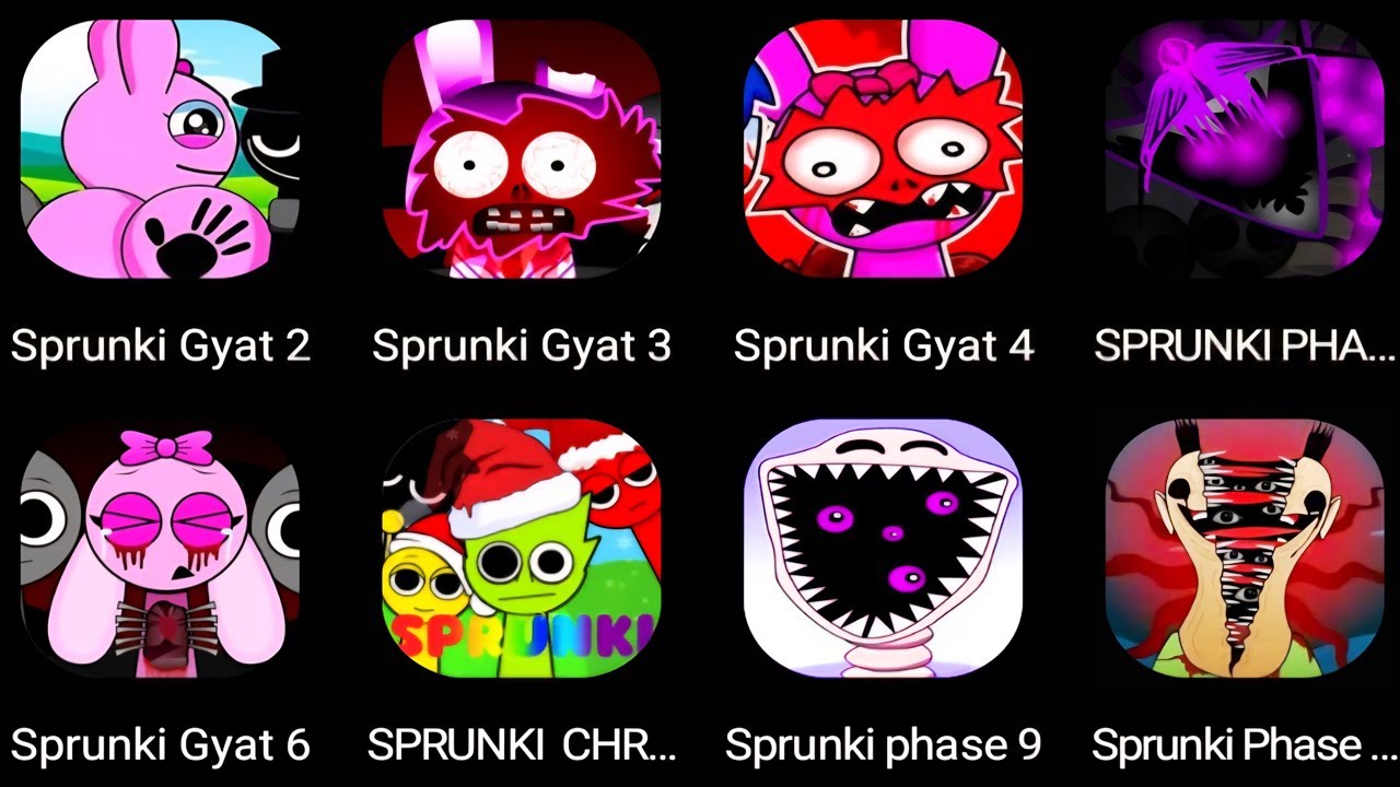 Phase 1 VS Phase 2 VS Phase 3 VS Phase 4 Phase 5 Phase 6 Phase 7 Phase-8in Incredibox,#sprunkioc